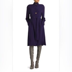 St. John Silk Crepe De Chine Dress NWOT